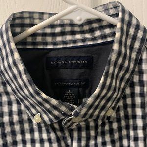 Banana republic plaid shirt